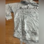 Spirit Jersey NWOT Nashville Music City hooded top acid wash XS, 20” p2p Photo 7