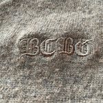 BCBGMAXAZRIA MAX AZRIA Angora Wool Sweater Brown Medium Fitted Sexy Tunic Plunge Photo 5