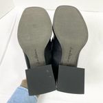 Sam Edelman  New York Quincy Black Leather Horse Bit Square Heeled Loafers Photo 6