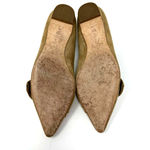 Ivanka Trump  size 7 leather‎ suede flats brown tan Photo 7
