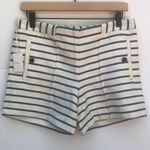 Dalia Women's High Waist Striped Shorts Photo 1