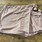 Hem & Thread  pink skort with cute belt 90% polyester 10%‎ spandex Photo 0