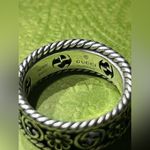 Gucci  Interlocking Silver Ring Photo 5
