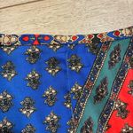 Free People NWT  Dance This Way Printed Skirt Red Ruffle Mini Size 12 *READ Photo 4