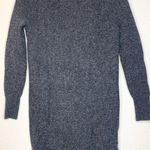 Boden High Neck Knitted Long Sleeve Sweater Dress Charcoal Gray Size 2 Photo 5