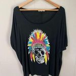 Staring At Stars  Off the Shoulder Graphic Top
OS Photo 0