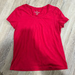 Faded Glory  quality goods  large women’s red tshirt Photo 0