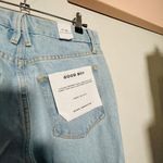 Good American NEW  Blue Good Boy Straight Jeans Equestrian Side Slit Size 2 | 26 Photo 10