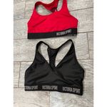 Victoria's Secret Lot of 2 Victoria Sport Sports Bra SMALL THE PLAYER Athletic Racerback Yoga Photo 1