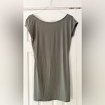 FP Beach Free People Beach Rosali Low Back Mini‎ Dress Size Large NWT Grey Photo 2
