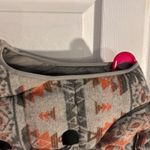 Ruff Hewn  Womens Large Aztec‎ Print Puffer Vest Sleeveless Southwestern Full Zip Photo 3