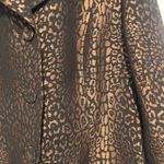 Dana Buchman Black and Brown Leopard Print Blazer Photo 1