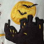 Holiday Editions Halloween Embroidered Applique Sweatshirt S White Photo 4
