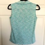 Lady Hagen  Teal and White Collared Sleeveless Golf Shirt Size XS Photo 5