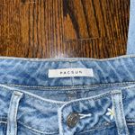 PacSun Blue Straight Leg Jeans with Playful Pattern Photo 1