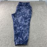 Athleta  Farallon Printed Jogger Pants Womens Size 26 Blue‎ Tie Dye Gorpcore Photo 9