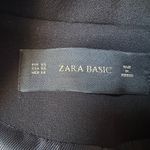 ZARA Black Tailored Blazer with Cropped Silhouette Sz XS Lined Photo 2