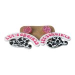Cowgirl Earrings Let's Go Girls Western Statement Dangle Earrings New Pink Photo 2