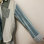 Anthropologie  Maeve Alix Henley Button Down Shirt Tunic Poplin Size XS Photo 7