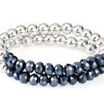 Paparazzi Chroma Color Blue Bracelet (39) Photo 1