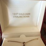 Diamond Accent Necklace Gold Photo 1