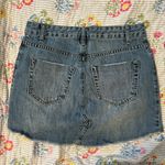 Vanilla Star Jeans Vanilla Star Blue Distressed Mini Skirt Photo 1