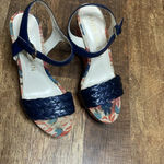 Anne Klein floral wedge pump heels Photo 6