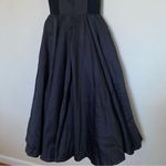 House Of CB ‎ 'Mademoiselle' Black Satin Tulle Midi Dress NWOT size XS Photo 7