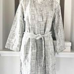 Hudson Park Collection Strié Print Waffle Bathrobe, Size S/M New w/Tag Photo 1