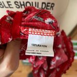 LF Red Mint Vanilla off The Shoulder Top Photo 7