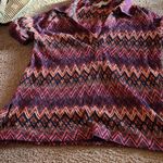 Trina Turk  colorful blouse M Photo 3