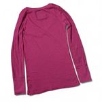 American Eagle Y2K Outfitters Pink Thermal Long Sleeve Graphic T Shirt Womens LG Photo 4