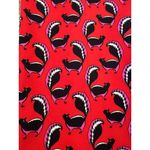 MARC CAIN Red Skunk Print Dress Ankle Pants Size N4 / US 8 Photo 3
