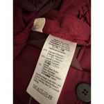 Madewell cranberry red wide leg pants women's 14 Photo 3