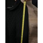 7 Diamonds Fisherman Chunky Cable Knit Sweater Sz XXL Wool Alpaca Navy Blue Photo 5