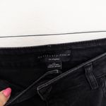 Sanctuary  Womens Maxi Skirt‎ Size 28 Black Denim Front Slit Raw Hem Y2K 90s Fall Photo 4