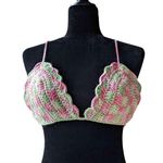 Handmade Checkered bikini Top Photo 4