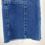 Pilcro and the Letterpress  cropped raw hem‎ bootcut jeans, side zip, size 33 Photo 3
