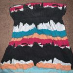 NWOT Element Striped Beachy Tube Top Multi Size L Photo 2