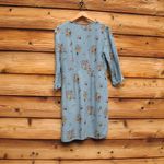 Boden Blue Floral Dress Blue Size 6 Photo 4