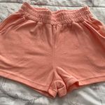 Forever 21 Orange Athletic Paperbag Cotton Pockets Athleisure Shorts, size XS Photo 0