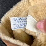 Glastonbury Travelers Authentic 1970s 100% Sheepskin Winter Leather Boots Tan Size 6.5 Photo 9