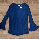 Westbound NWT  Blue Long Sleeve Top Photo 0