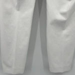 Spanx  On The Go‎ Silver Linings Slim Straight High Rise Pants White Size Medium Photo 7