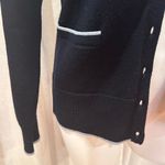 Brooks Brothers  Navy Blue Cardigan sz M Italian Merino Wool Cardigan Photo 2