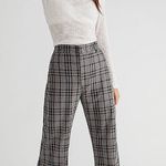 Free People Plaid Jules Pants Photo 0