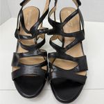 Naturalizer NEW  black Heels Sandals size 9W Photo 5