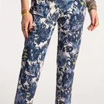 Frances Valentine Lucy Pant in Navy Oyster Sz. 10 Blue Photo 0