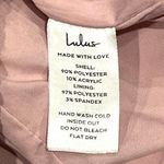 Lulus ★  Sweet Essence Blush Floral Jacquard Puff Sleeve Mini Dress ★ Photo 5