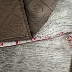 Guess Beautiful  Women's Tan Beige Logo Print Large Tote Bag Handbag Purse Photo 2